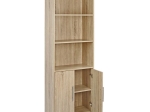 ΒΙΒΛΙΟΘΗΚΗ ΜΕΛΑΜΙΝΗΣ ENSLEY HM2027.02 SONAMA 60X30X180 εκ.