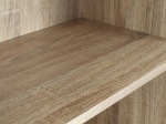 ΒΙΒΛΙΟΘΗΚΗ ΜΕΛΑΜΙΝΗΣ ENSLEY HM2027.03 SONAMA ΜΕ ΧΕΡΟΥΛΙ 60x30x180εκ