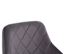 ΣΚΑΜΠΟ ΜΠΑΡ ROSE HM204.41 ΜΕ ΑΜΟΡΤΙΣΕΡ ΧΡΩΜΙΟΥ & ΓΚΡΙ ΒΕΛΟΥΔΟ 48x45x105Υεκ.