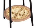 ΣΕΤ 2ΤΜΧ ΤΡΑΠΕΖΙΑ ΣΑΛΟΝΙΟΥ SEWELL HM21087 MDF-ΜΕΤΑΛΛΟ-ΣΥΝΘΕΤΙΚΟ RATTAN Φ80εκ & Φ45εκ