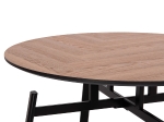ΣΕΤ 2ΤΜΧ ΤΡΑΠΕΖΙΑ ΣΑΛΟΝΙΟΥ NORTON HM21088 MDF-ΜΕΤΑΛΛΟ Φ80εκ & Φ45εκ