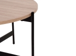 ΣΕΤ 2ΤΜΧ ΤΡΑΠΕΖΙΑ ΣΑΛΟΝΙΟΥ RONDA HM21089.02 MDF ΣΟΝΑΜΑ Φ80εκ & Φ50εκ