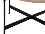 ΣΕΤ 2ΤΜΧ ΤΡΑΠΕΖΙΑ ΣΑΛΟΝΙΟΥ RONDA HM21089.02 MDF ΣΟΝΑΜΑ Φ80εκ & Φ50εκ