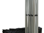 GAZEBO ΕΠΑΓΓΕΛΜΑΤΙΚΟ ΒΑΡΕΩΣ ΤΥΠΟΥ CRESSEN HM21098.01 ΠΤΥΣΣΟΜΕΝΟ ΑΛΟΥΜΙΝΙΟΥ 3x4,5x3,4Yμ
