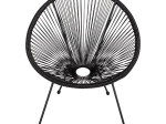 ΣΕΤ ΕΞΩΤΕΡΙΚΟΥ ΧΩΡΟΥ 3ΤΜΧ ACAPULCO HM21101 P.E.RATTAN-ΜΕΤΑΛΛΟ ΣΕ ΜΑΥΡΟ