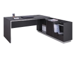 ΓΡΑΦΕΙΟ ΕΠΑΓΓΕΛΜΑΤΙΚΟ ΔΕΞΙΑ ΓΩΝΙΑ ROSEWOOD HM2112R 200X160X76Υ εκ.