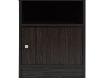 ΚΟΜΟΔΙΝΟ ΜΕΛΑΜΙΝΗΣ MALORY HM2205.01 ZEBRANO 40x40x50