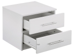 ΚΟΜΟΔΙΝΟ ΜΕΛΑΜΙΝΗΣ CHELSEA HM2220.05 ΛΕΥΚΟ 48x40,5x41,5 εκ.
