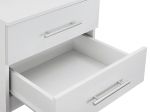 ΚΟΜΟΔΙΝΟ ΜΕΛΑΜΙΝΗΣ CHELSEA HM2220.05 ΛΕΥΚΟ 48x40,5x41,5 εκ.