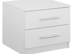 ΚΟΜΟΔΙΝΟ ΜΕΛΑΜΙΝΗΣ CHELSEA HM2220.05 ΛΕΥΚΟ 48x40,5x41,5 εκ.