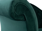 ΑΝΑΚΛΙΝΔΡΟ T.CHESTERFIELD NIOVI HM3007.03 ΚΥΠΑΡΙΣΣΙ ΒΕΛΟΥΔΟ-ΜΑΥΡΑ ΠΟΔΙΑ 187x61x82Υεκ
