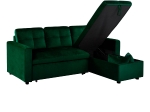 ΚΑΝΑΠΕΣ ΓΩΝΙΑ ΚΡΕΒΑΤΙ WAYNE 224x147x85Υεκ. HM3028.13 ΒΕΛΟΥΔΟ ΚΥΠΑΡΙΣΣΙ