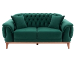 ΚΑΝΑΠΕΣ ΚΡΕΒΑΤΙ BENNINGTON 2ΘΕΣΙΟΣ ΚΥΠΑΡΙΣΣΙ HM3250.13 180x95x80 εκ.