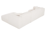 ΚΑΝΑΠΕΣ ΓΩΝΙΑ BRICKEN HM3275.02R ΛΕΥΚΟ ΥΦΑΣΜΑ 110-282x98-160x72Υεκ.