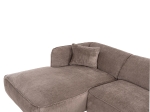 ΚΑΝΑΠΕΣ ΓΩΝΙΑ (ΑΡΙΣΤΕΡΗ) TREAT HM3277.02L ΣΚΟΥΡΟ ΜΠΕΖ ΥΦΑΣΜΑ 270x163x74Υεκ.