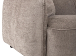 ΚΑΝΑΠΕΣ ΓΩΝΙΑ (ΔΕΞΙΑ) TREAT HM3277.02R ΣΚΟΥΡΟ ΜΠΕΖ ΥΦΑΣΜΑ 270x163x74Υεκ.