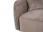 ΚΑΝΑΠΕΣ ΓΩΝΙΑ (ΔΕΞΙΑ) TREAT HM3277.02R ΣΚΟΥΡΟ ΜΠΕΖ ΥΦΑΣΜΑ 270x163x74Υεκ.