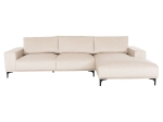 ΚΑΝΑΠΕΣ ΓΩΝΙΑ (ΔΕΞΙΑ) NOA HM3278.01R ΕΚΡΟΥ ΥΦΑΣΜΑ 288x90-157x67-80Υεκ.