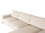 ΚΑΝΑΠΕΣ ΓΩΝΙΑ (ΔΕΞΙΑ) NOA HM3278.01R ΕΚΡΟΥ ΥΦΑΣΜΑ 288x90-157x67-80Υεκ.
