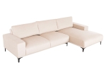ΚΑΝΑΠΕΣ ΓΩΝΙΑ (ΔΕΞΙΑ) NOA HM3278.01R ΕΚΡΟΥ ΥΦΑΣΜΑ 288x90-157x67-80Υεκ.