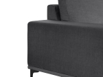 ΚΑΝΑΠΕΣ ΓΩΝΙΑ (ΑΡΙΣΤΕΡΗ) NOA HM3278.02L ΑΝΘΡΑΚΙ ΥΦΑΣΜΑ 288x90-157x67-80Υεκ.