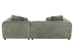 ΚΑΝΑΠΕΣ ΓΩΝΙΑ 3-ΘΕΣΙΟΣ GRACE HM3280.05R ΠΡΑΣΙΝΟ ΥΦΑΣΜΑ 252x105-160x70-90Υεκ.