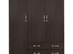 ΝΤΟΥΛΑΠΑ 3ΦΥΛΛΗ CARLY HM384.01 ΜΕ ΔΥΟ ΣΥΡΤΑΡΙΑ ZEBRANO 150X55Χ180Υεκ.