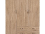 ΝΤΟΥΛΑΠΑ 3ΦΥΛΛΗ CARLY HM384.02 ΜΕ ΔΥΟ ΣΥΡΤΑΡΙΑ SONAMA 150X55Χ180Υεκ.