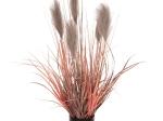 ΔΙΑΚΟΣΜΗΤΙΚΟ ΣΥΝΘΕΤΙΚΟ ΦΥΤΟ ΣΕ ΓΛΑΣΤΡΑ GRASS+FEATHER Φ14,5x12,5-86Υ εκ. HM4015