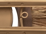 ΡΟΛΟΙ ΤΟΙΧΟΥ HM4200 ΜΕΤΑΛΛΟ & ΙΝΕΣ RAFFIA ΣΕ ΓΗΙΝΑ ΧΡΩΜΑΤΑ 100x49Υεκ.