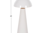 ΕΠΙΤΡΑΠΕΖΙΟ ΦΩΤΙΣΤΙΚΟ SMUSH HM4258.03 ΜΕΤΑΛΛΟ ΣΕ ΛΕΥΚΟ-ΡΥΘΜΙΖΟΜΕΝΟ ΚΑΠΕΛΟ Φ32,5x69Υεκ.
