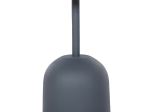 ΤΡΑΠΕΖΙ ΒΟΗΘΗΤΙΚΟ ΣΤΡΟΓΓΥΛΟ DELBEL HM4261.05 ΜΕΤΑΛΛΟ ΜΠΛΕ ΣΚΟΥΡΟ Φ39,5x53,5Υ εκ.