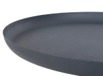 ΤΡΑΠΕΖΙ ΒΟΗΘΗΤΙΚΟ ΣΤΡΟΓΓΥΛΟ DELBEL HM4261.05 ΜΕΤΑΛΛΟ ΜΠΛΕ ΣΚΟΥΡΟ Φ39,5x53,5Υ εκ.