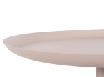 ΤΡΑΠΕΖΙ ΒΟΗΘΗΤΙΚΟ ΣΤΡΟΓΓΥΛΟ DELBEL HM4265.10 ΜΕΤΑΛΛΟ ΣΕ ΕΚΡΟΥ Φ45,5x58,5 εκ.