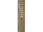 ΦΩΤΙΣΤΙΚΟ ΔΑΠΕΔΟΥ HM4356 ΜΕΤΑΛΛΟ-PAPER ROPE ΣΕ ΜΠΕΖ-ΦΥΣΤΙΚΙ Φ23X123Υεκ.