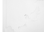 ΠΙΝΑΚΑΣ 3-ΠΤΥΧΟΣ WORLD MAP SANTORINI HM4504 MDF ΣΕ ΥΠΟΛΕΥΚΟ ΧΡΩΜΑ 180x4(πάχος)x120Υεκ.