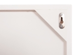 ΠΙΝΑΚΑΣ ΟΡΘΟΓΩΝΙΟΣ ΣΕΙΡΑ SANTORINI HM4510 MDF ΣΕ ΥΠΟΛΕΥΚΟ ΧΡΩΜΑ 60x4(πάχος)x80Υεκ.