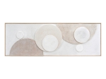 ΠΙΝΑΚΑΣ ΤΟΙΧΟΥ 3D SWIRL HM4573 ΜΕ ΚΟΡΝΙΖΑ ΜΠΕΖ-ΧΕΙΡΟΠΟΙΗΤΟΙ ΚΥΚΛΟΙ 152x5Χ52Υεκ.