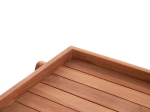 ΔΙΣΚΟΣ ΣΕΡΒΙΡΙΣΜΑΤΟΣ ΣΕ ΤΡΟΛΕΥ ALFRED HM4579 ΞΥΛΟ TEAK--ΦΥΣΙΚΟ 86x56x80Υεκ.