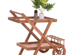 ΔΙΣΚΟΣ ΣΕΡΒΙΡΙΣΜΑΤΟΣ ΣΕ ΤΡΟΛΕΥ ALFRED HM4579 ΞΥΛΟ TEAK--ΦΥΣΙΚΟ 86x56x80Υεκ.