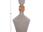 ΔΙΑΚΟΣΜΗΤΙΚΟ ΒΑΖΟ ΔΑΠΕΔΟΥ NEBULA HM4661.03 FIBER CEMENT ΓΚΡΙ--ΞΥΛΟ ΤΕΑΚ Φ60x115Υεκ.