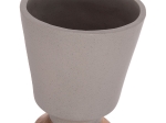 ΔΙΑΚΟΣΜΗΤΙΚΟ ΒΑΖΟ ΔΑΠΕΔΟΥ NEBULA HM4661.03 FIBER CEMENT ΓΚΡΙ--ΞΥΛΟ ΤΕΑΚ Φ60x115Υεκ.