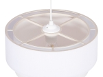 ΦΩΤΙΣΤΙΚΟ ΟΡΟΦΗΣ ΚΥΛΙΝΔΡΙΚΟ KRIKS HM4707.01 PVC ΣΕ ΛΕΥΚΟ Φ30x70Υεκ.