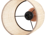 ΕΠΙΤΡΑΠΕΖΙΟ ΦΩΤΙΣΤΙΚΟ LYKTUR HM4709 ΜΠΕΖ ΚΑΠΕΛΟ WICKER-ΞΥΛΙΝΗ ΒΑΣΗ Φ15,5x35,5Υεκ.