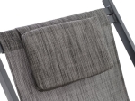 ΣΕΖΛΟΝΓΚ ΕΠΑΓΓΕΛΜΑΤΙΚΗ KEA HM5076.10 ΑΛΟΥΜΙΝΙΟ & TEXTILENE ΓΚΡΙ 59,5x102,5x94Υεκ