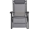 ΠΟΛΥΘΡΟΝΑ RELAX COMPANION HM5095.11 ΓΚΡΙ TEXTILENE-ΜΑΥΡΟ ΜΕΤΑΛΛΟ 67x145x110Υεκ.