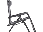 ΠΟΛΥΘΡΟΝΑ RELAX COMPANION HM5095.11 ΓΚΡΙ TEXTILENE-ΜΑΥΡΟ ΜΕΤΑΛΛΟ 67x145x110Υεκ.