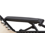ΠΟΛΥΘΡΟΝΑ RELAX COMPANION HM5095.12 ΜΠΕΖ TEXTILENE-ΜΑΥΡΟ ΜΕΤΑΛΛΟ 67x145x110Υεκ.