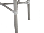 ΠΟΛΥΘΡΟΝΑ ΑΛΟΥΜΙΝΙΟΥ CLAY BAMBOO LOOK ΓΚΡΙ ΠΑΤΙΝΑ ΜΕ TEXTLINE HM5108 57x57x83cm
