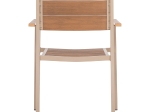 ΠΟΛΥΘΡΟΝΑ ΑΛΟΥΜΙΝΙΟΥ SAGA HM5127.04 ΣΑΜΠΑΝΙ ΜΕ POLYWOOD 55x52x86Yεκ.